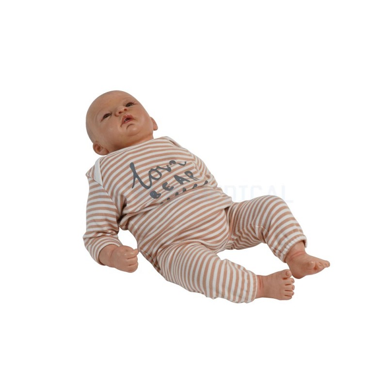 Realistic Hand Painted Baby Model